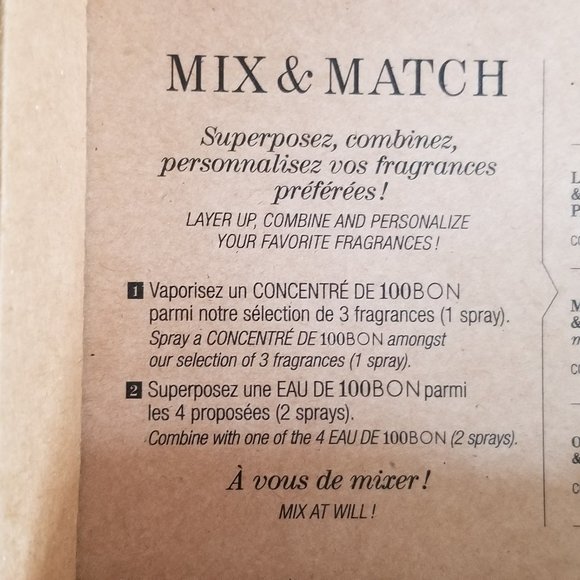 100 BON Mix and Match Box 100% Natural Fragrances - Picture 5 of 7
